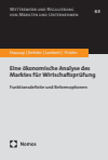 Justus Haucap, Christiane Kehder, Ina Loebert, Malte Prüfer - Eine ökonomische Analyse des Marktes für Wirtschaftsprüfung