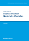 Alfons Gunkel, Boris Hoffmann - Beamtenrecht in Nordrhein-Westfalen