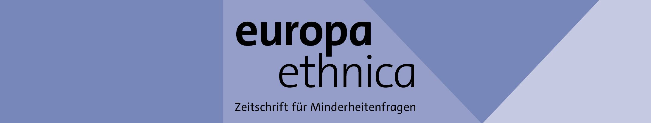 Zeitschrift für Minderheitenfragen Banner