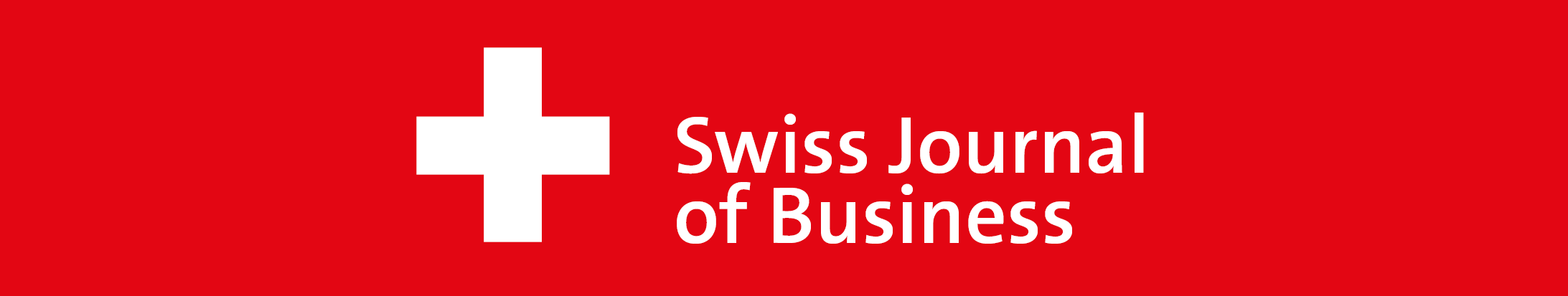 Swiss Journal of Business Banner