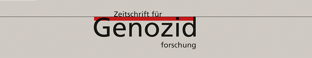 Zeitschrift für Genozidforschung Banner