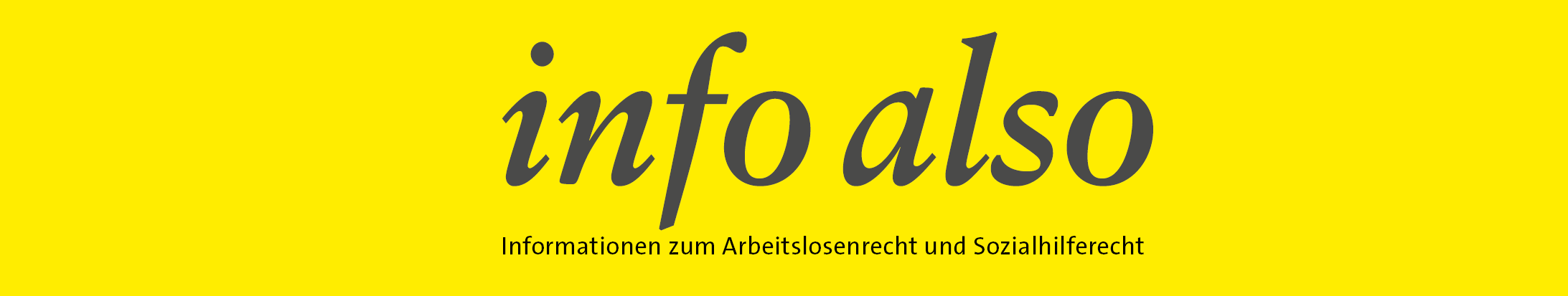 info also Banner