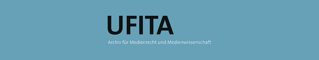 Archiv für Medienrecht und Medienwissenschaft Banner